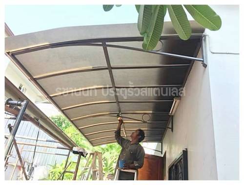 โครงหลังคาสแตนเลส กันสาดสแตนเลส