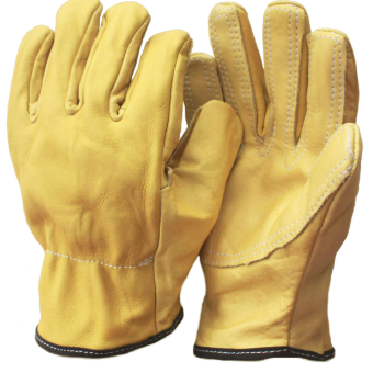 GUANTE EN VAQUETA CORTO REFORZADO