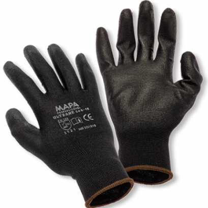 GUANTE POLIESTER POLIURETANO TALLAS: S/M/L/XL