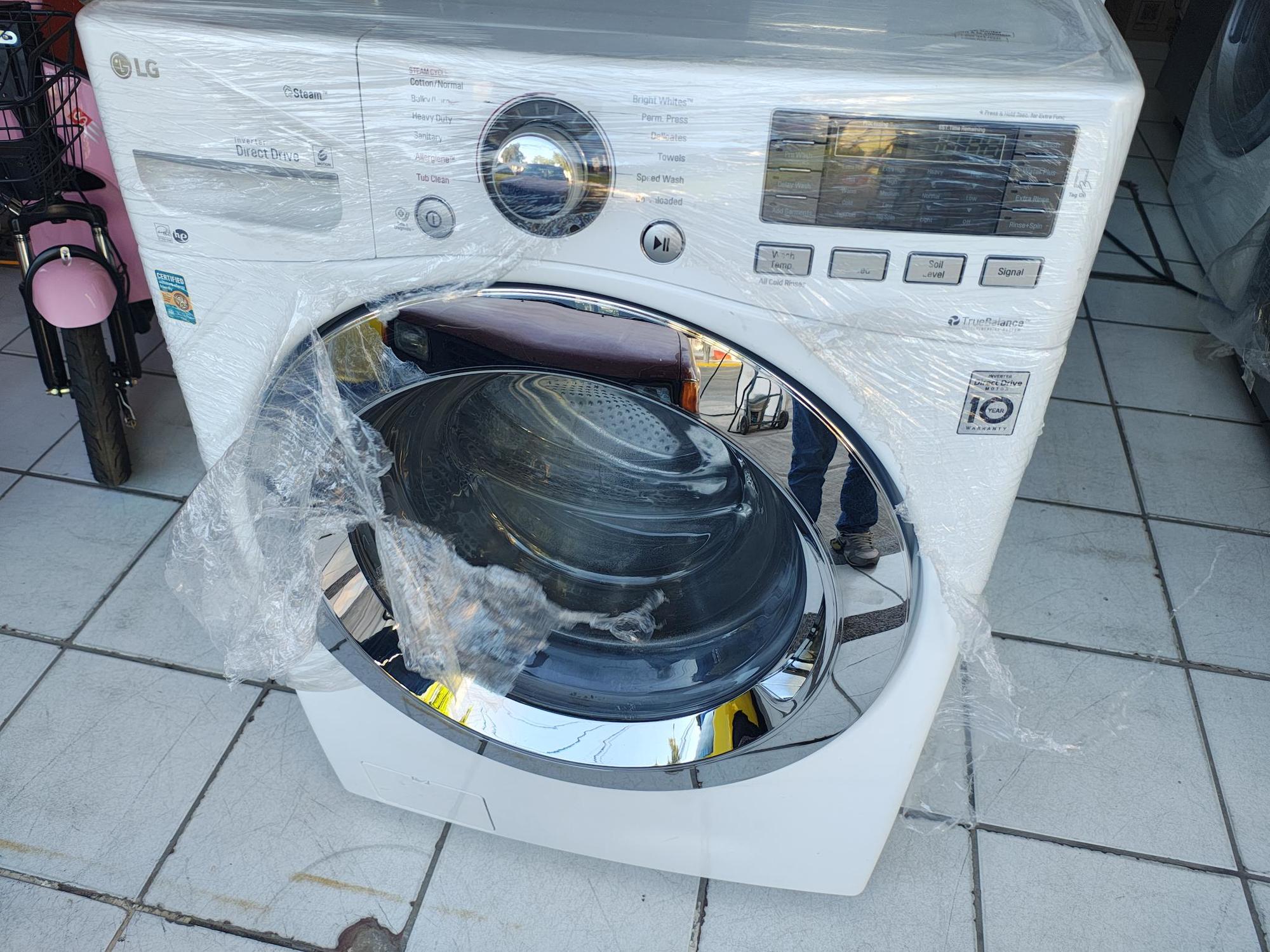 Lavadora LG 19kg inverter $7´600