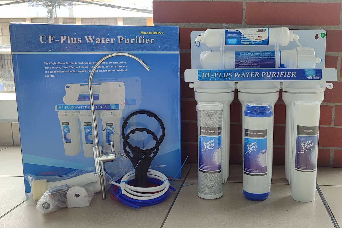 Kit Completo Purificador UF-PLUS + Accesorios