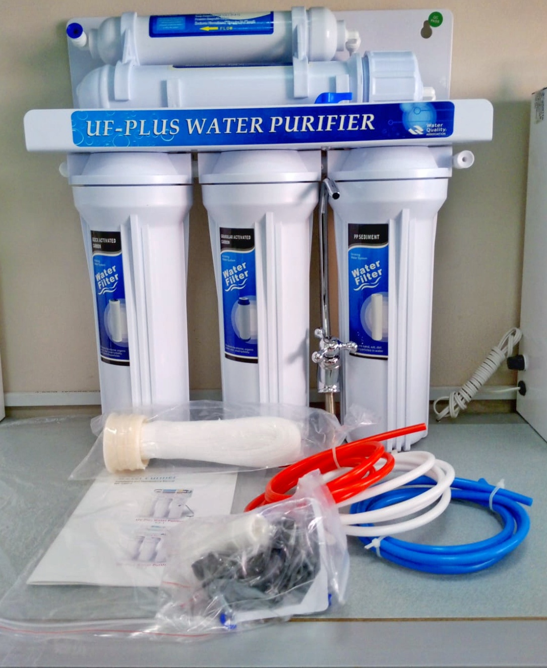 Sistema de Ultrafiltraciòn de Agua UF-Plus. Pureza sin Electricidad 
