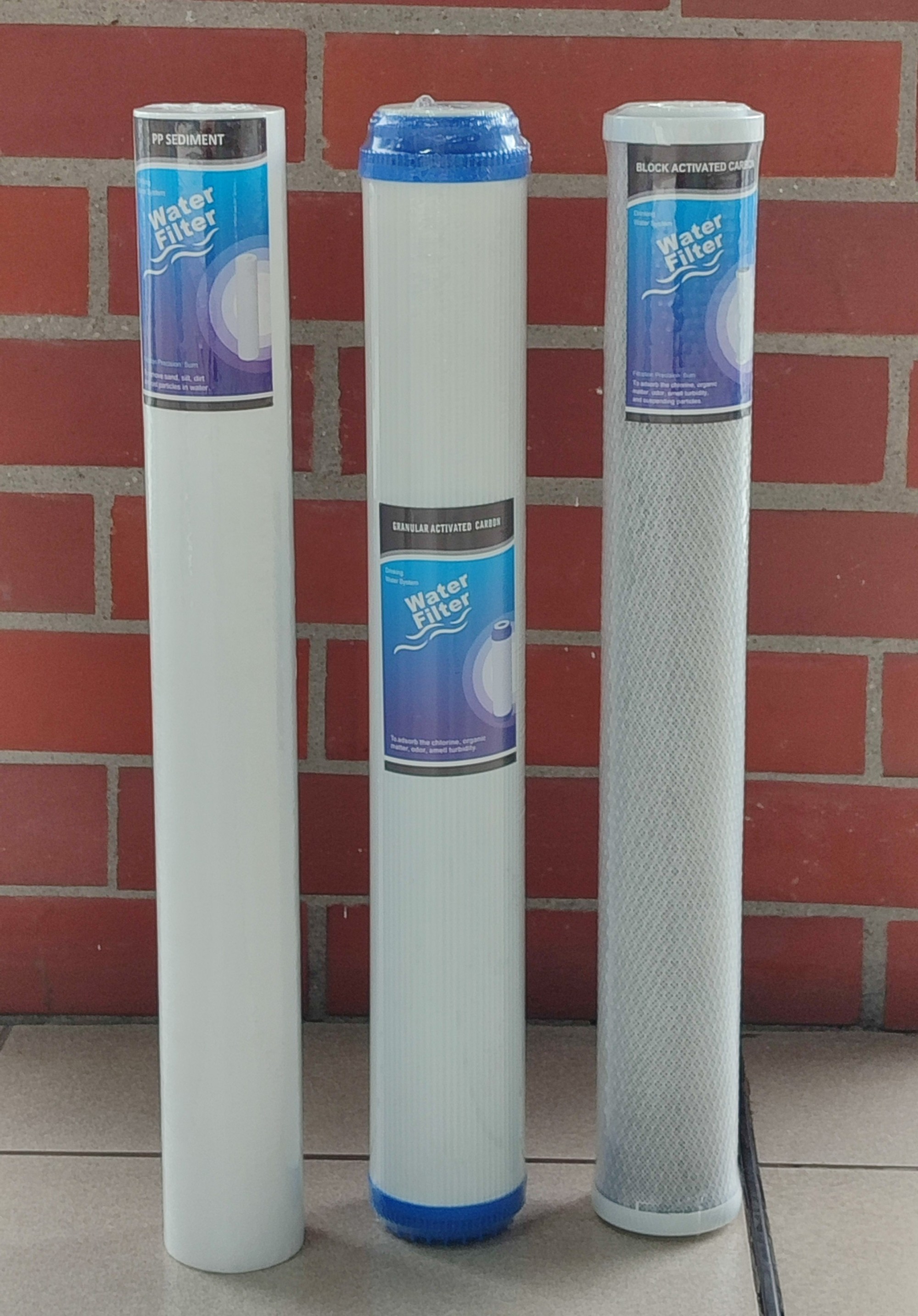 Kit de 3 Filtros de Repuesto (Sedimento y Carbón) | Purimax
