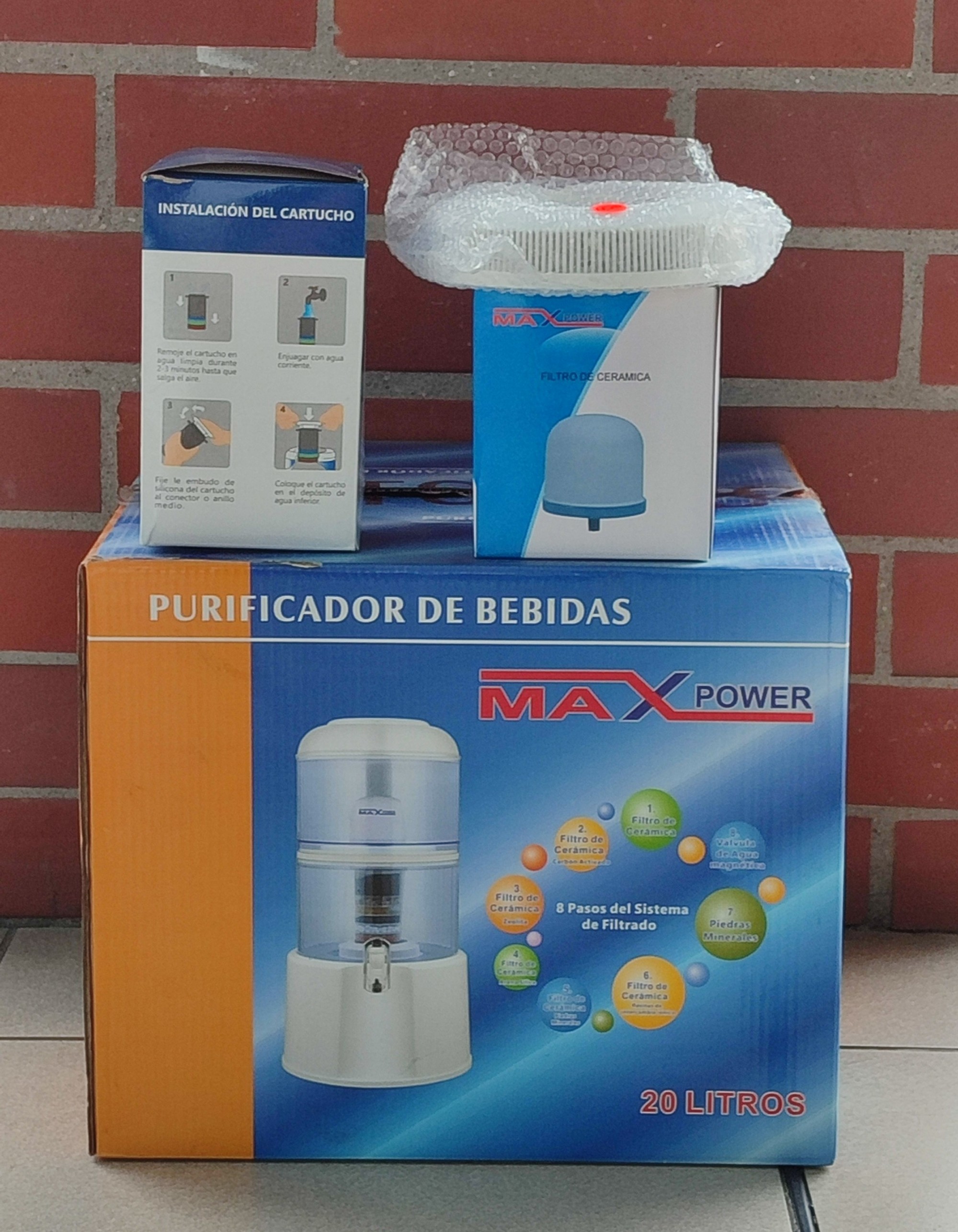 Purificador de Agua Max Power 20 Litros | Purimax