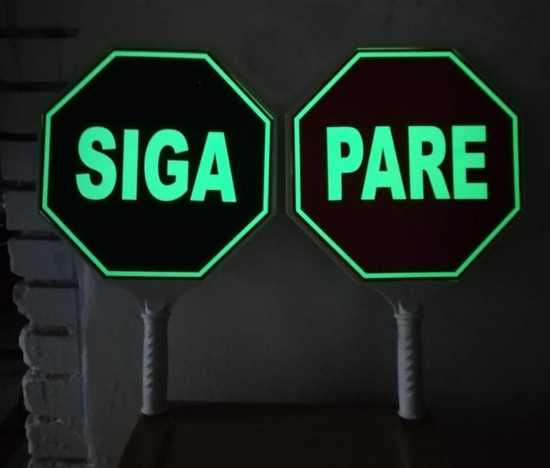 Letrero de señalización vial