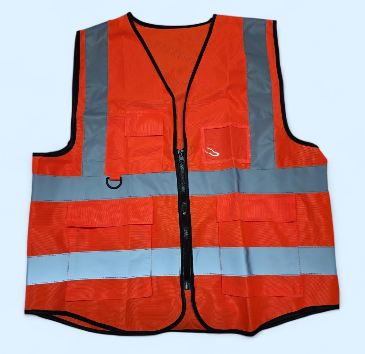 Chaleco reflectivo naranja