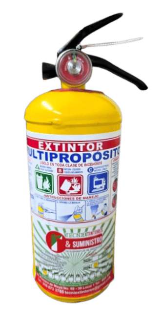 Extintor ABC Multipropósito de 5 libras 