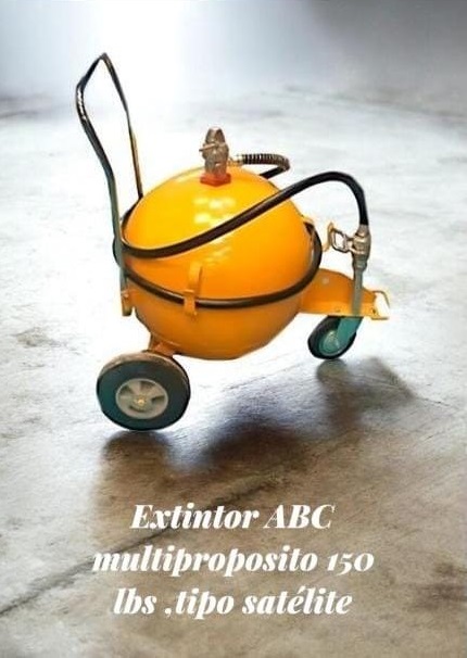 Extintor multipropósito ABC 150 Libras