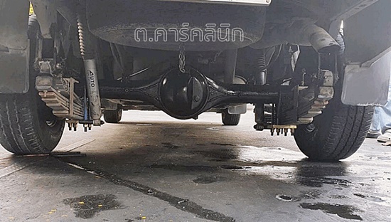 รถเสริมแหนบบรรทุกหนักได้ 3-4 ตัน