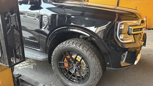 ติดตั้งเบรค brembo