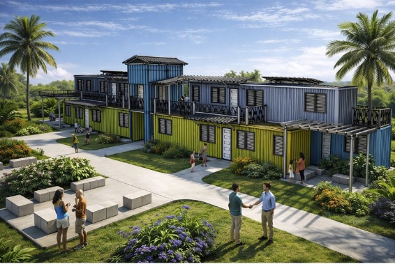 Proyecto para la Implantación de Contenedores Marítimos para Viviendas, Nueva Isabela