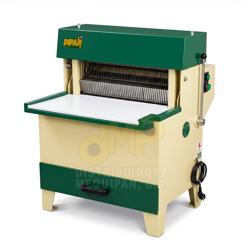 Rebanadora de Pan DIPAN Modelo 520 – Corte Simétrico, Preciso y Sin Esfuerzo