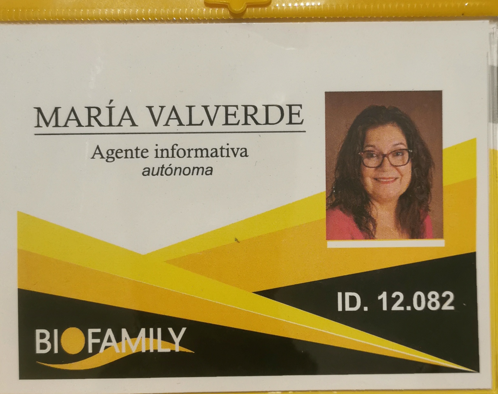 Aquí mi numero de Agente 