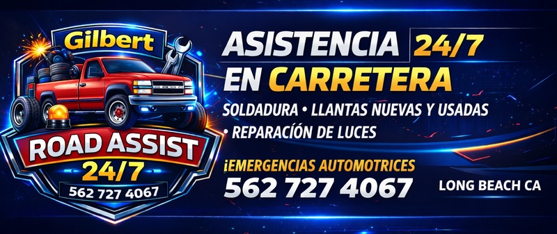 ASISTENCIA PARA CAMIONES EN LONG BEACH CA