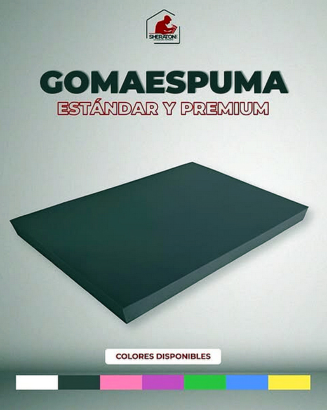 Goma Espuma Estandart y Premium