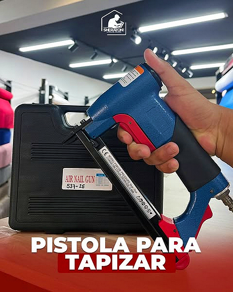 Pistola para Tapizar Marca Air Nail Gun