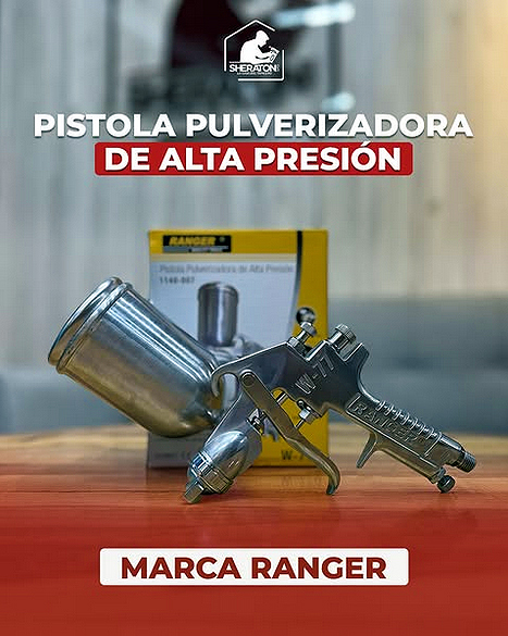Pistola Pulverizadora Alta Presión Marca Ranger