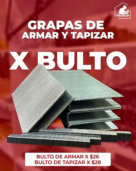 Grapas de Armar y Tapizar por bulto
