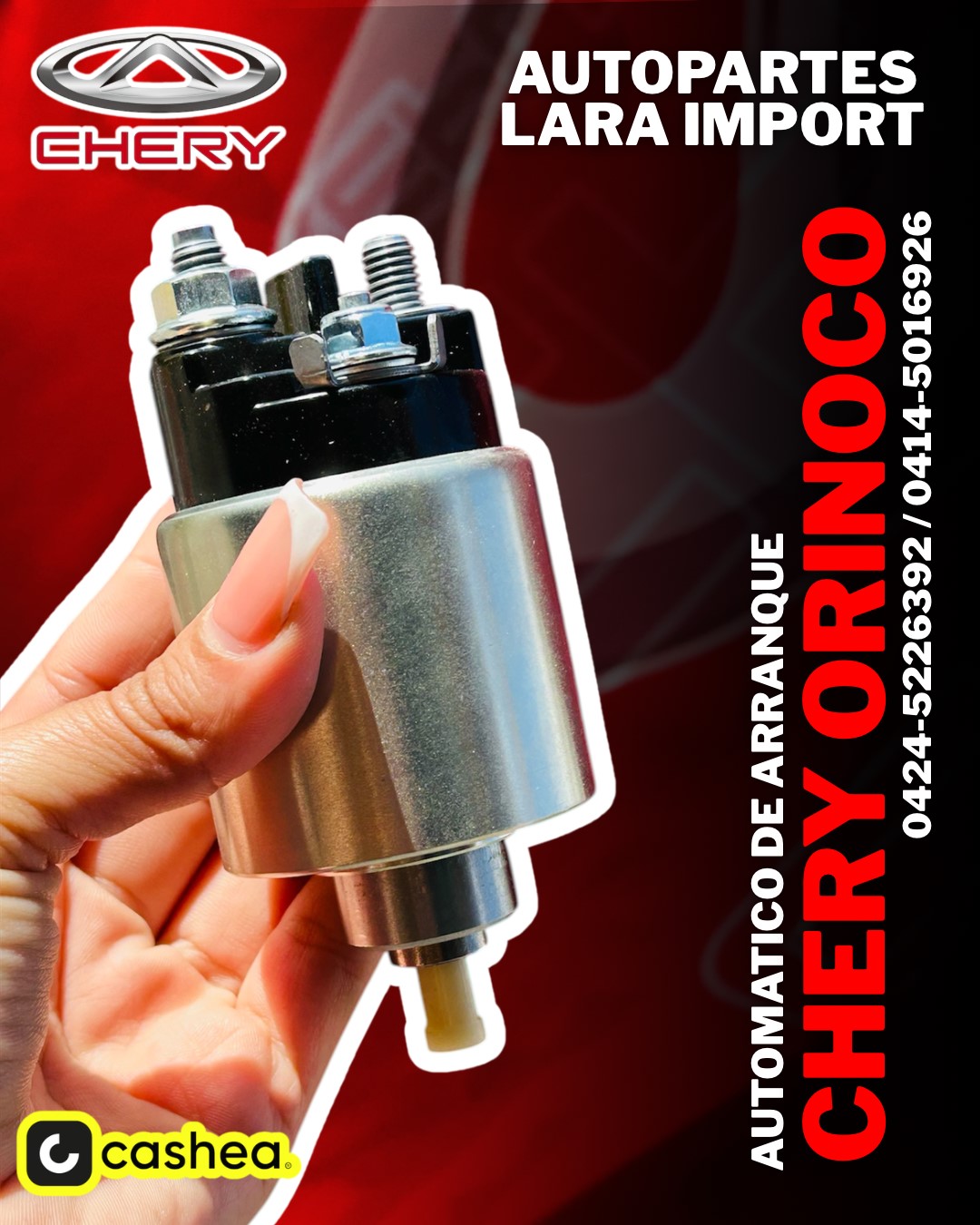 Automático de Arranque Chery Orinoco