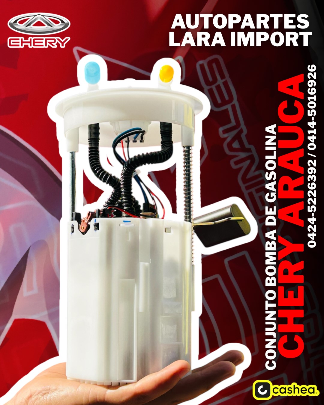 Conjunto Bomba Gasolina Chery Arauca