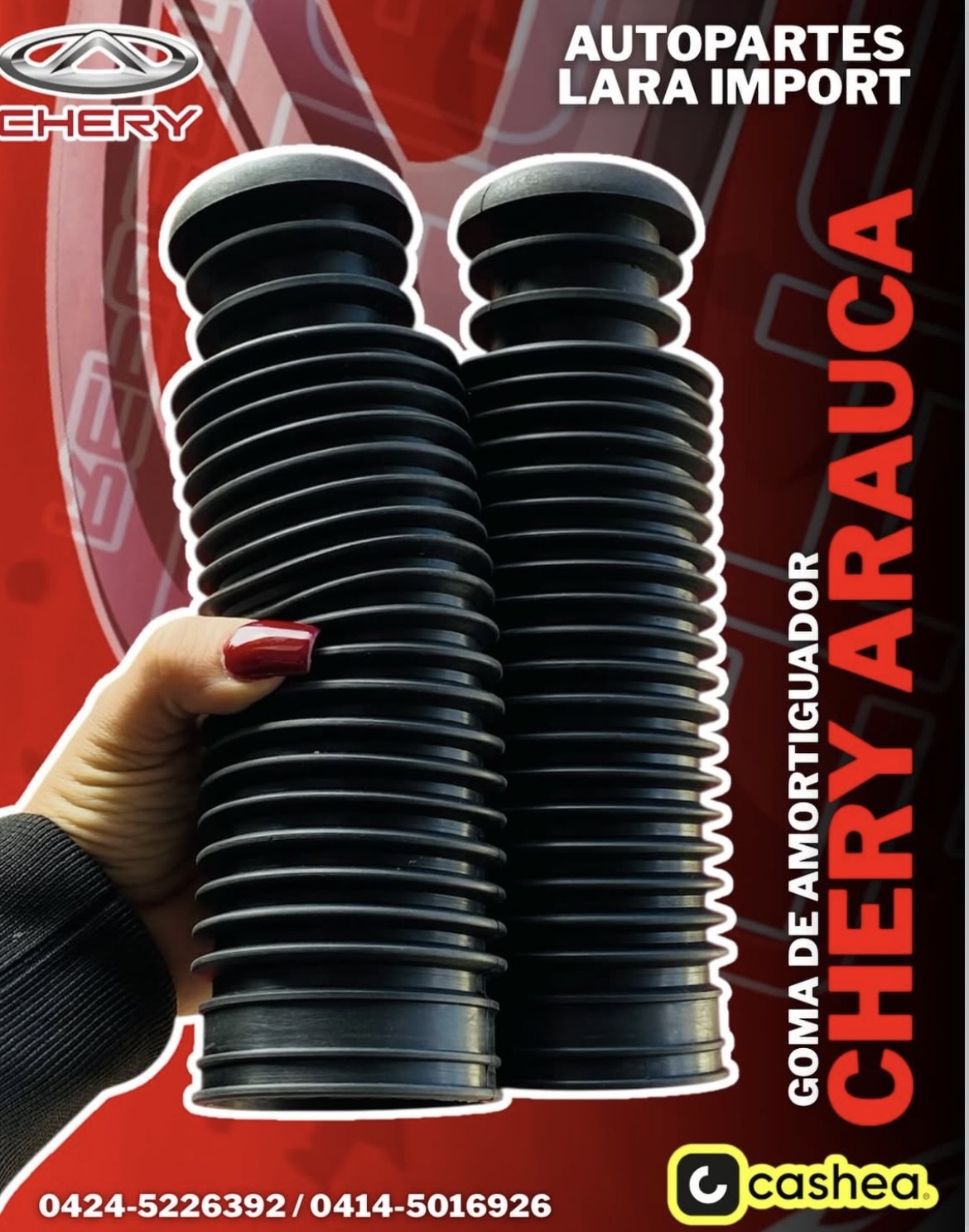 Gomas Amartiguadores Chery Arauca