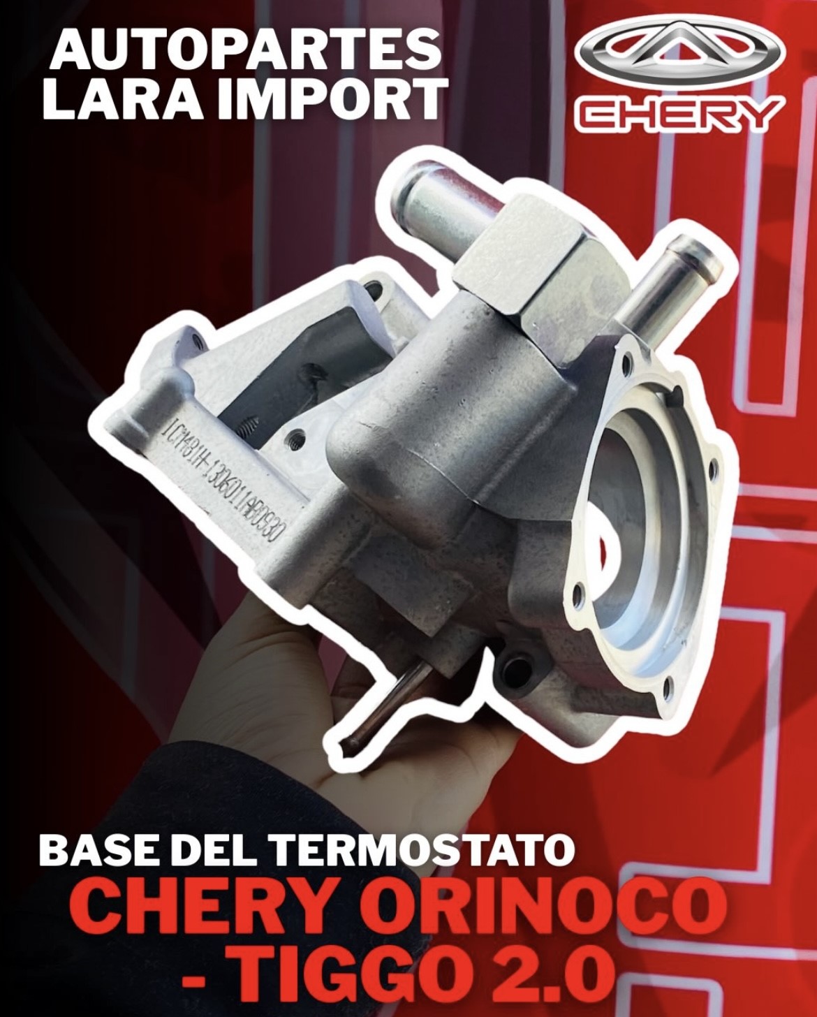 Base Termostato Chery Orinoco Tiggo 2.0