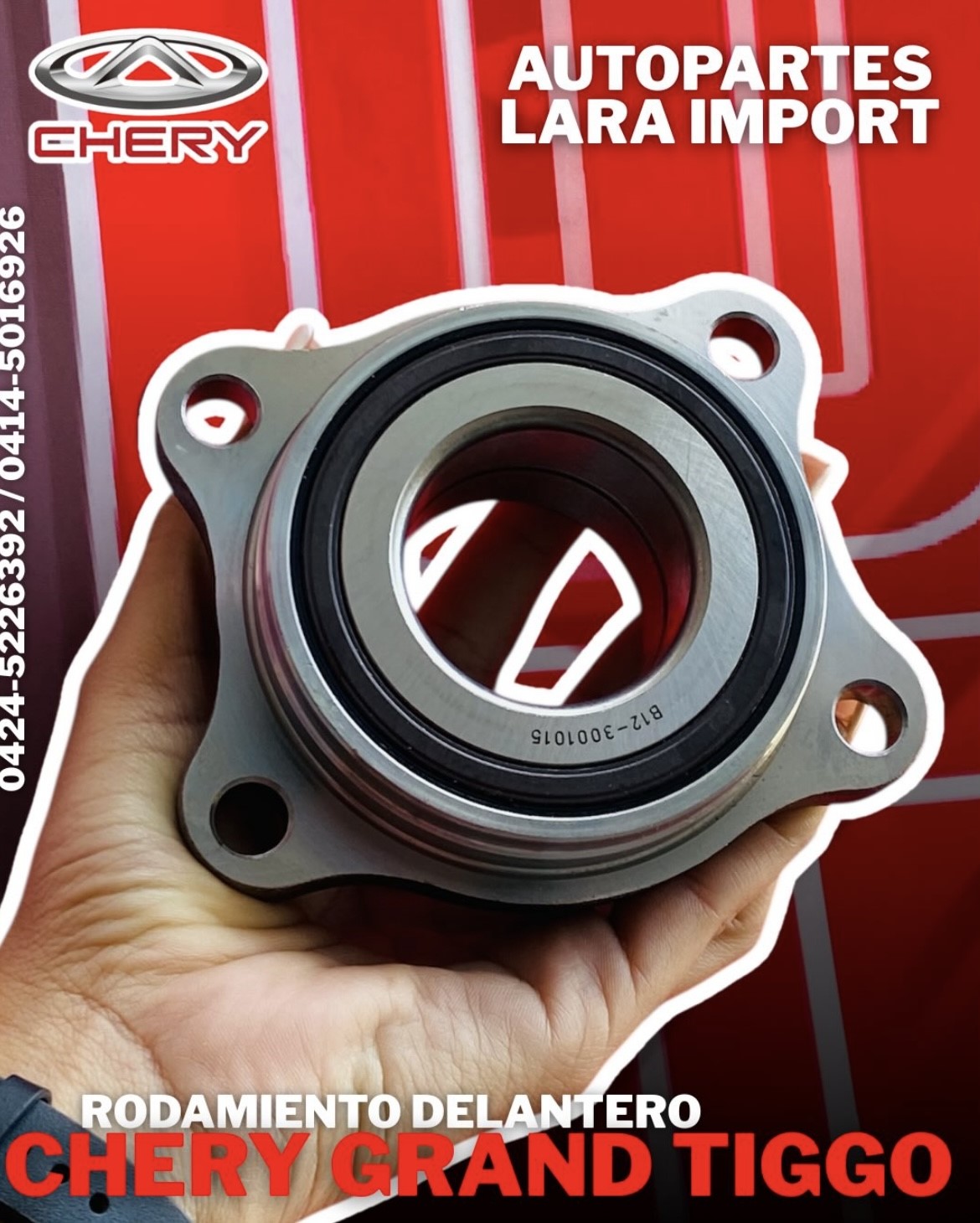 Rodamiento Delantero Chery Grand Tiggo