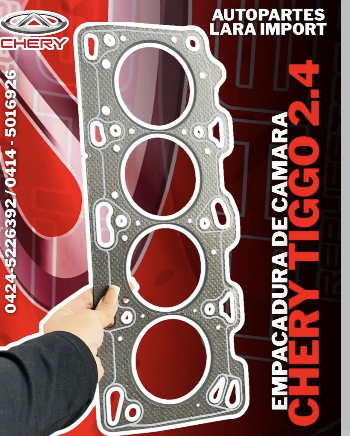 Empacadura Camara Chery Tiggo 2.4