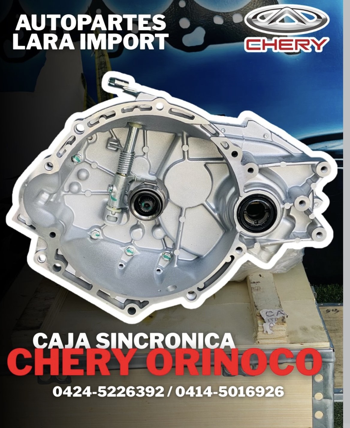 Caja Sincrónica Chery Orinoco