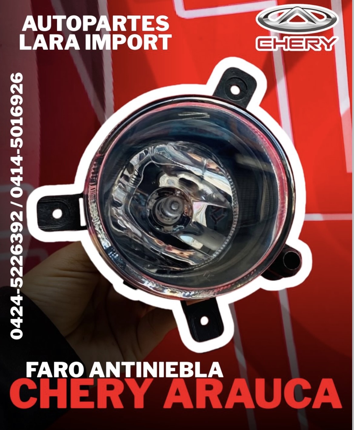 Faro Antiniebla Chery Arauca