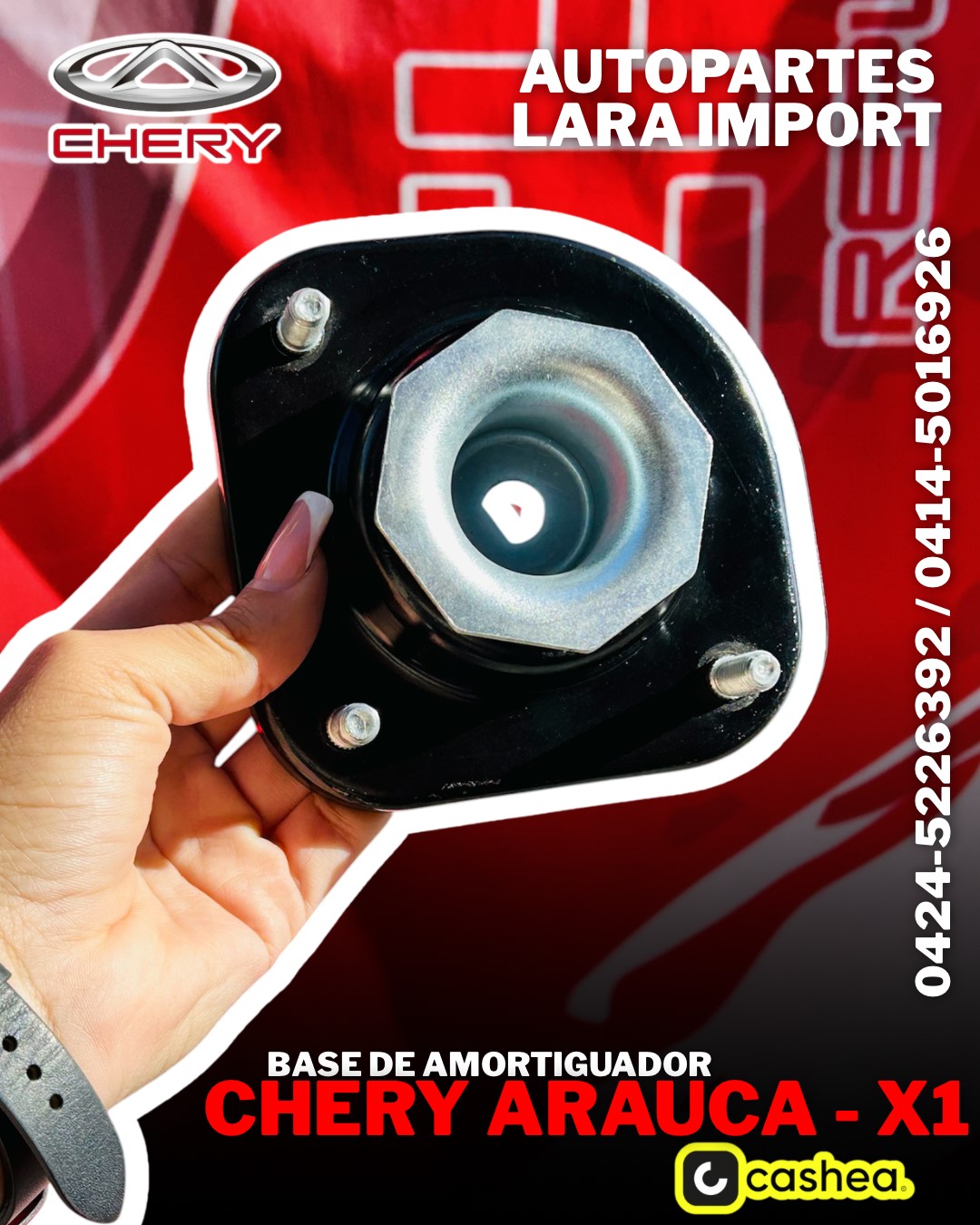 Base Amortiguador Chery Arauca, X1