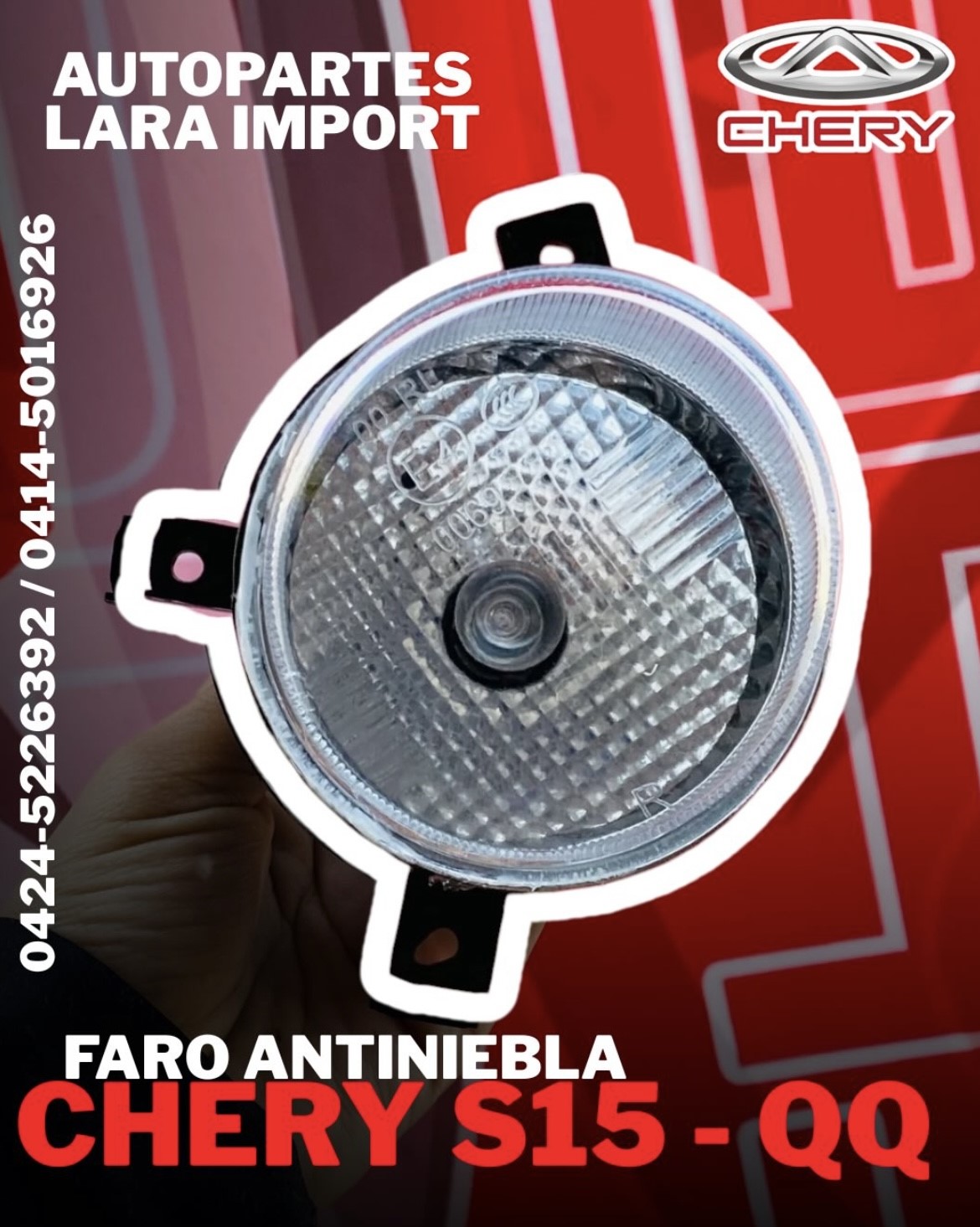 Faro Antiniebla Chey S15, QQ