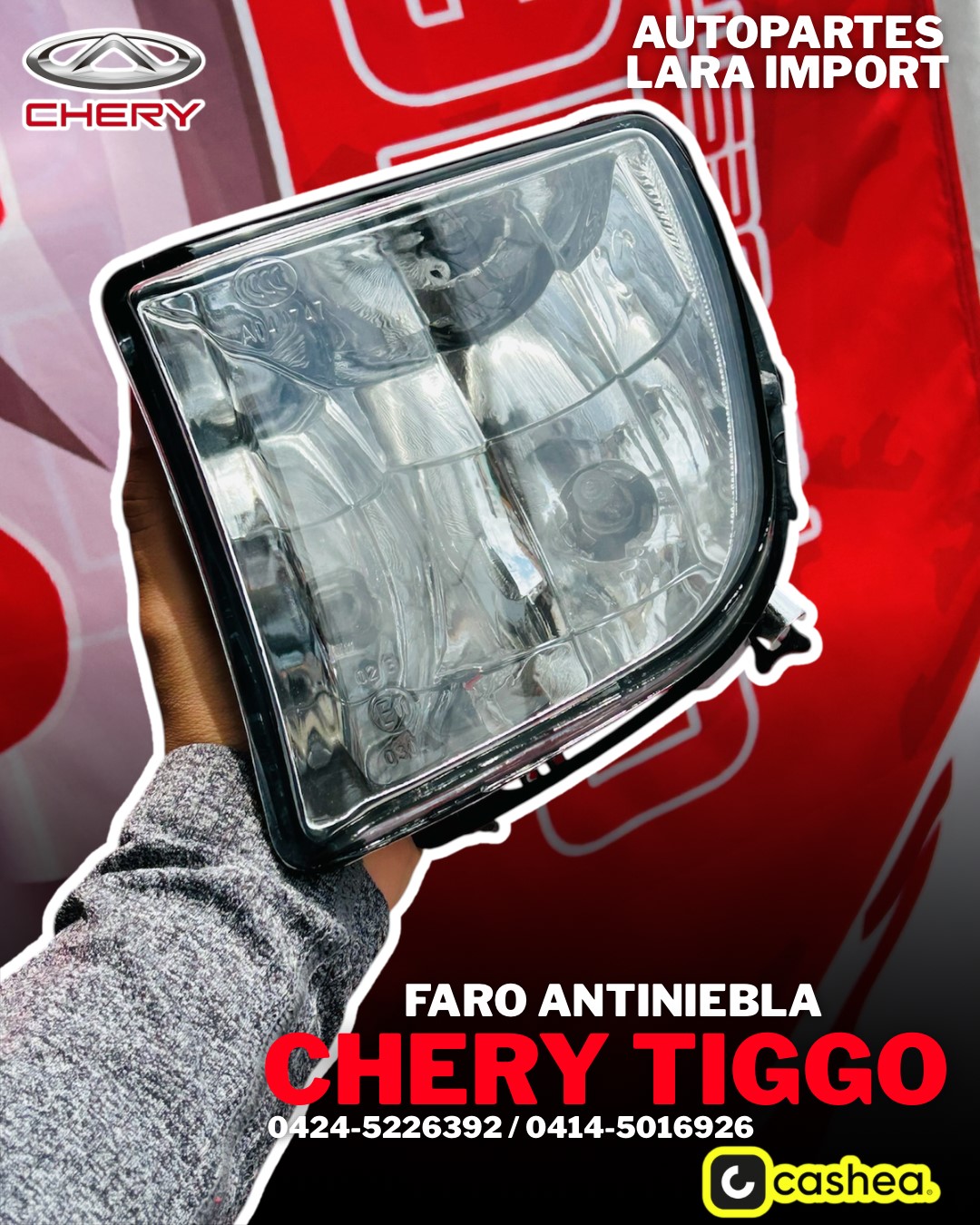 Faro Antiniebla Chery Tiggo 