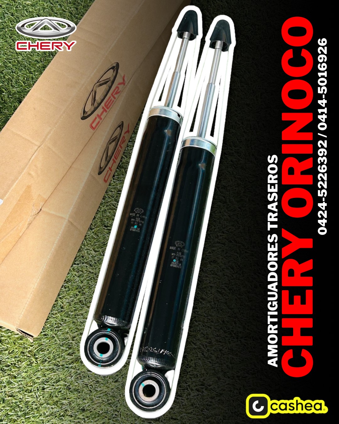 Amortiguadores Traseros Chery Orinoco