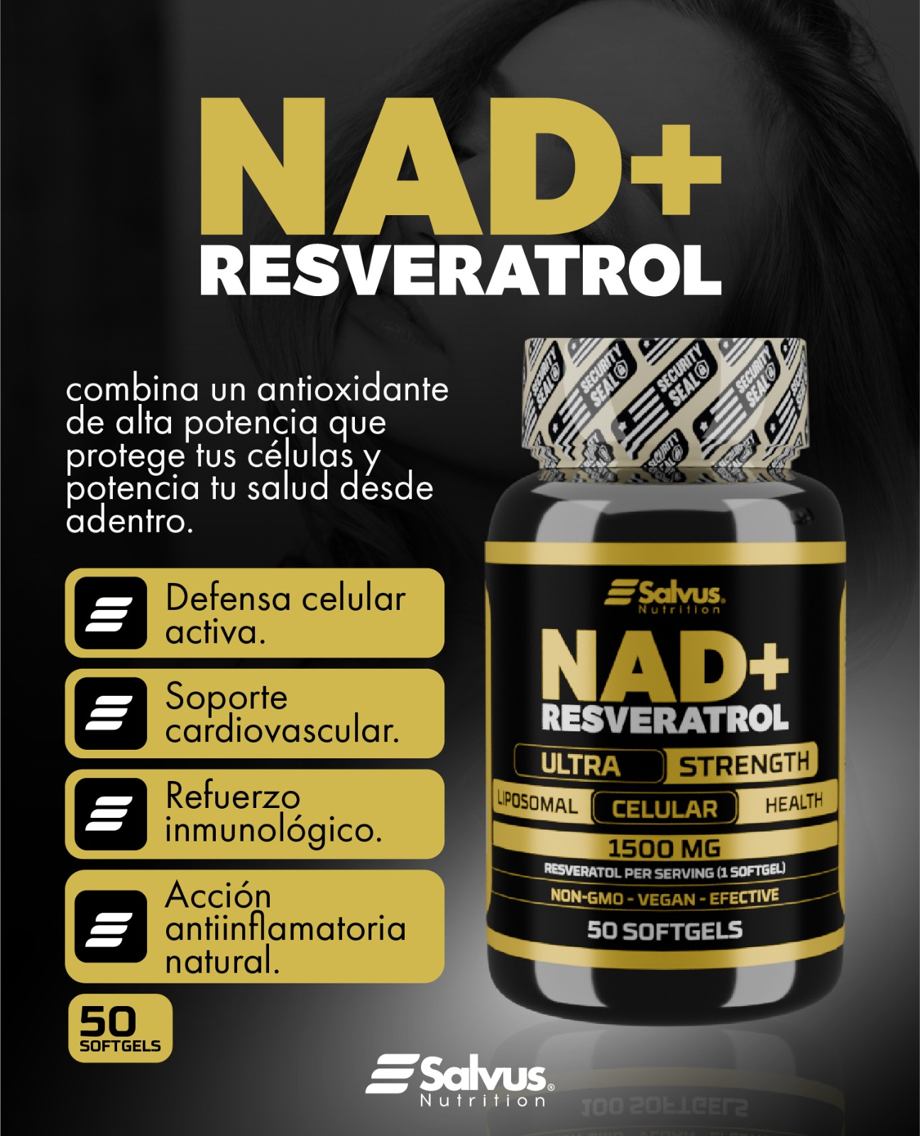 NAD  RESVERATROL 100
