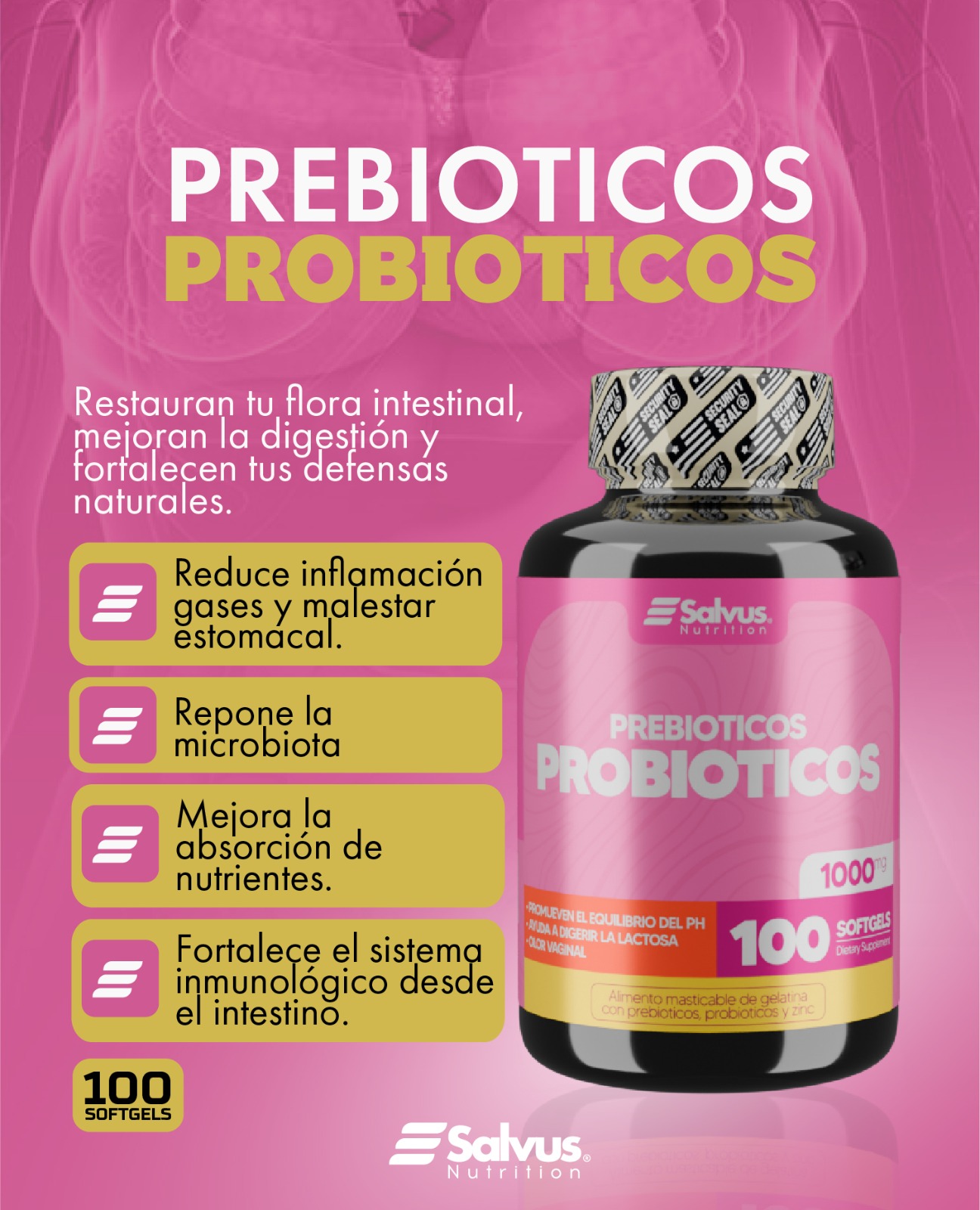 PREBIOTICOS Y PROBIOTICOS