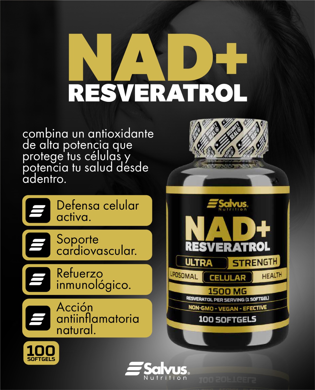 NAD+ RESVERATROL 50