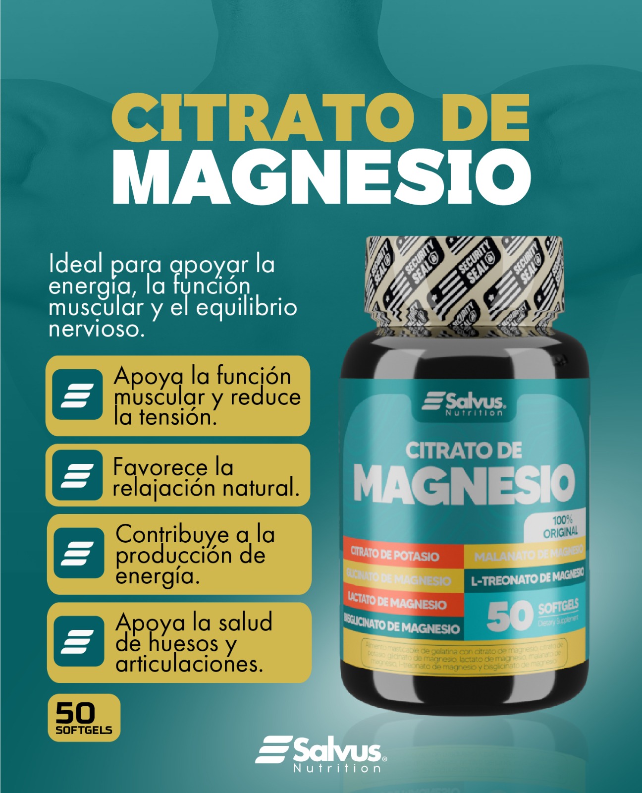 CITRATO DE MAGNESIO