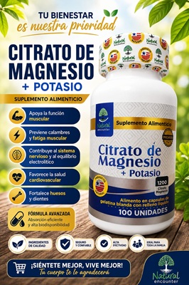 Citrato de Magnesio + Pótasio