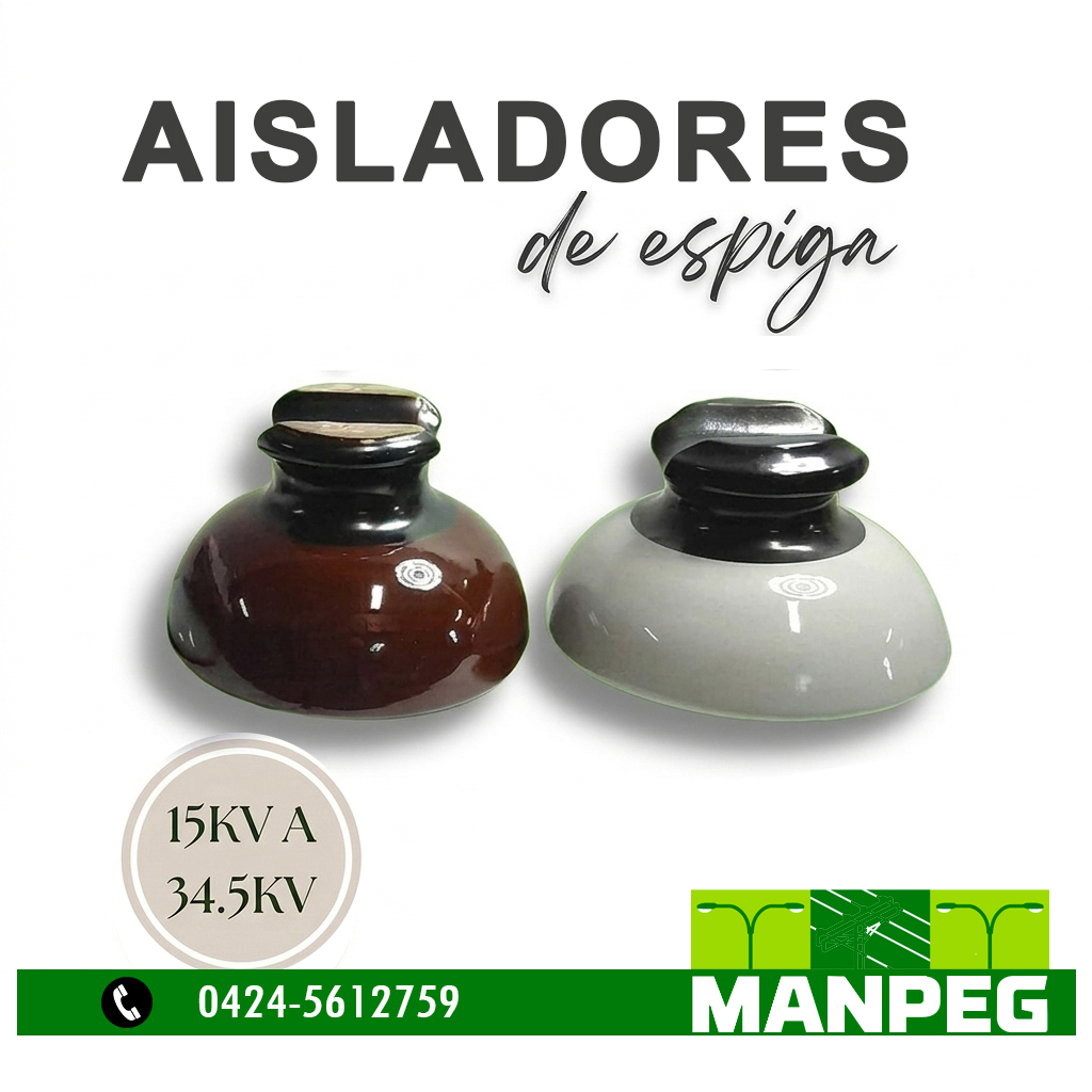 Aisladores de Espiga