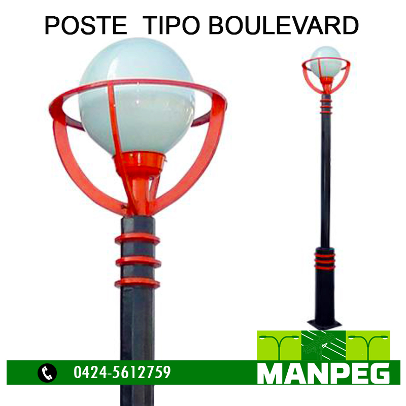 Poste Tipo Boulevard