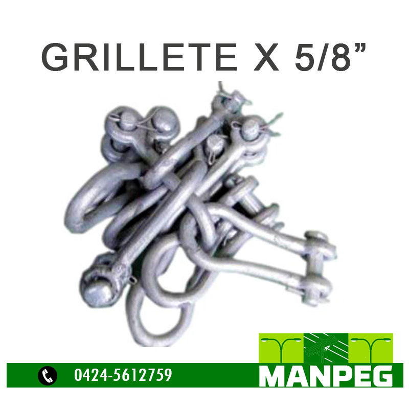 Grilletes de 5/8