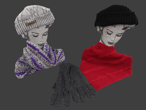 Gorros y bufandas