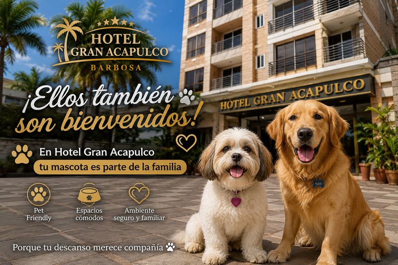 SE ACEPTAN MASCOTAS